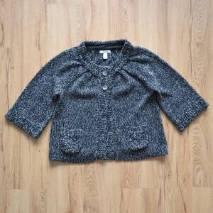 Style & Co. Petite Sweater Size Large Black